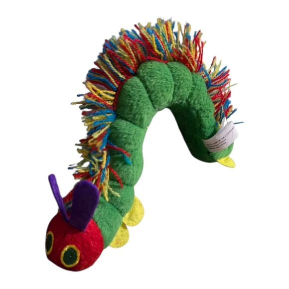 Very Hungry Caterpillar Eric Carle Plush Doll Stuffed Animal 6" Figure Retro 98 - Picture 1 of 6